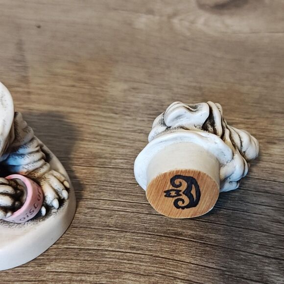 Vintage Harmony Kingdom Fusspot Shar Pei Treasure Jest Figure Made in England - Picture 11 of 13